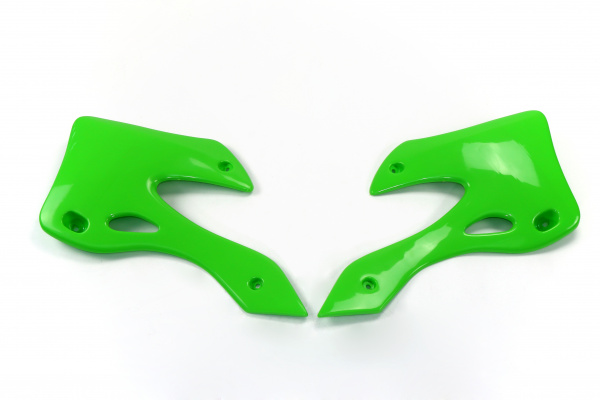 Convogliatori Radiatore verde per Kawasaki KX 125 (1999-02) - KX 250 (1999-02)